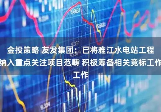 金投策略 友发集团：已将雅江水电站工程纳入重点关注项目范畴 积极筹备相关竞标工作